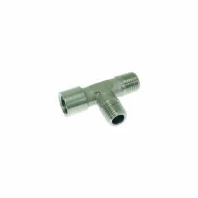 1/4" M x 1/4" M x 1/4" F BSP Fitting