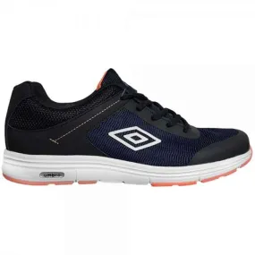 2 x Umbro Yukon Womens Running Shoes Black / Navy / Coral