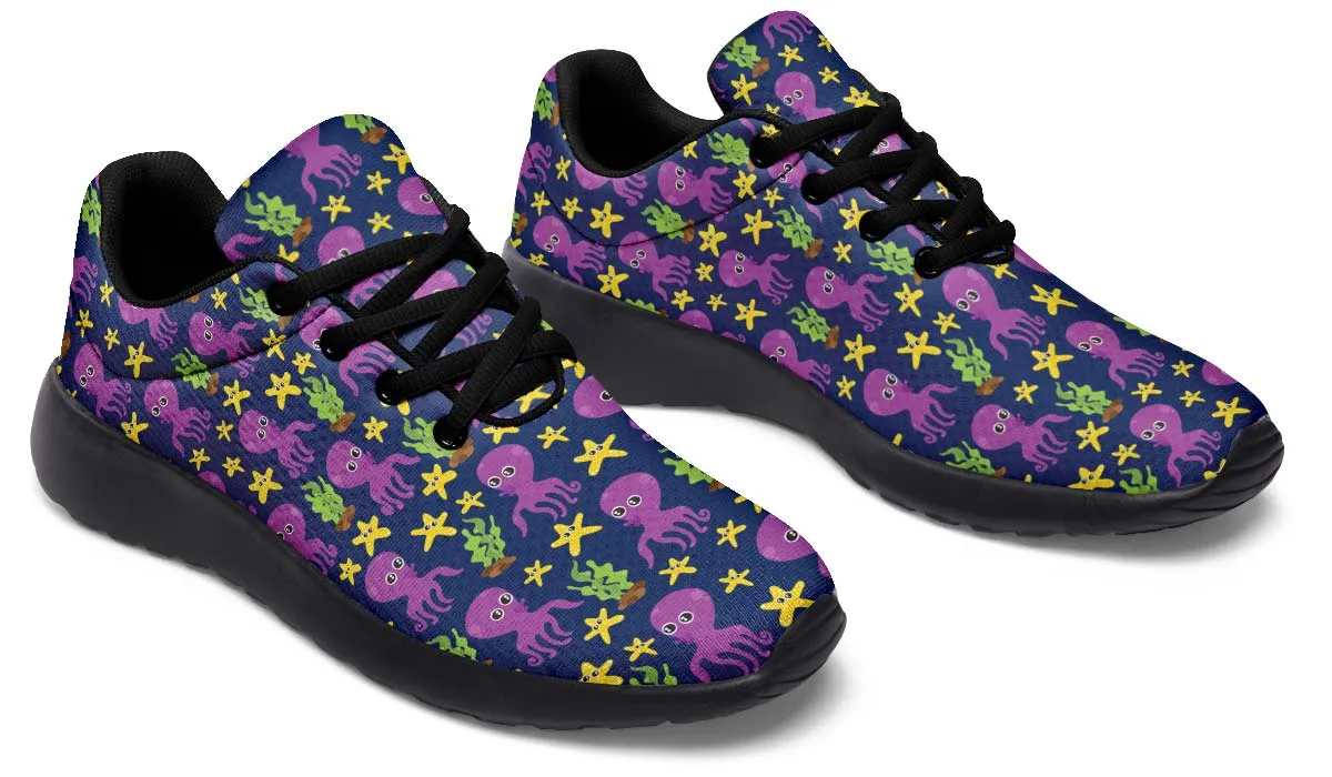 Adorable Octopus Pattern Sneakers