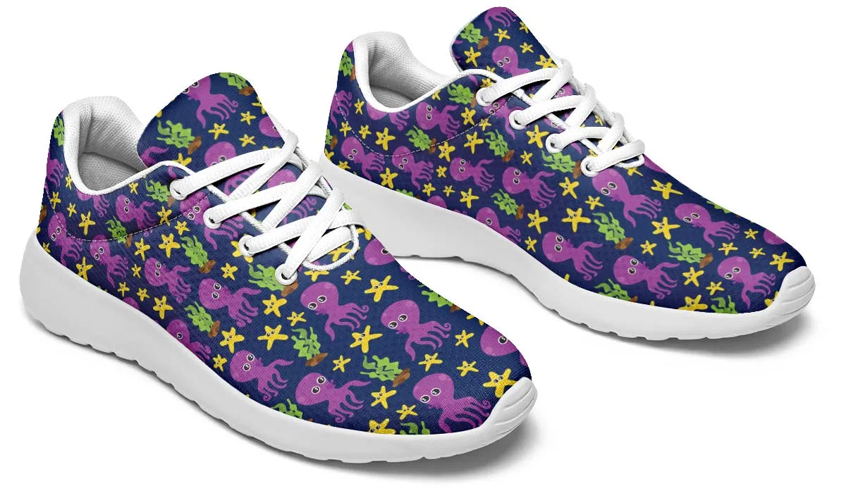 Adorable Octopus Pattern Sneakers