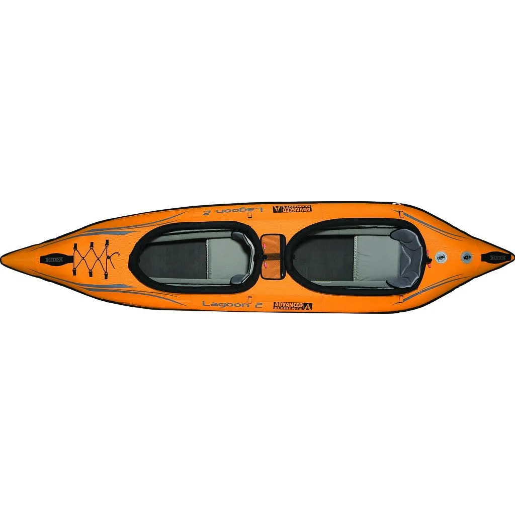 Advanced Elements Lagoon2 Kayak | Orange/Gray