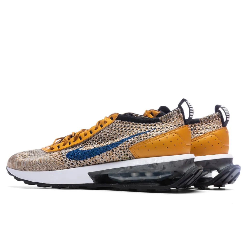 Air Max Flyknit Racer - Elemental Gold/Hyper Royal/Gold Suede