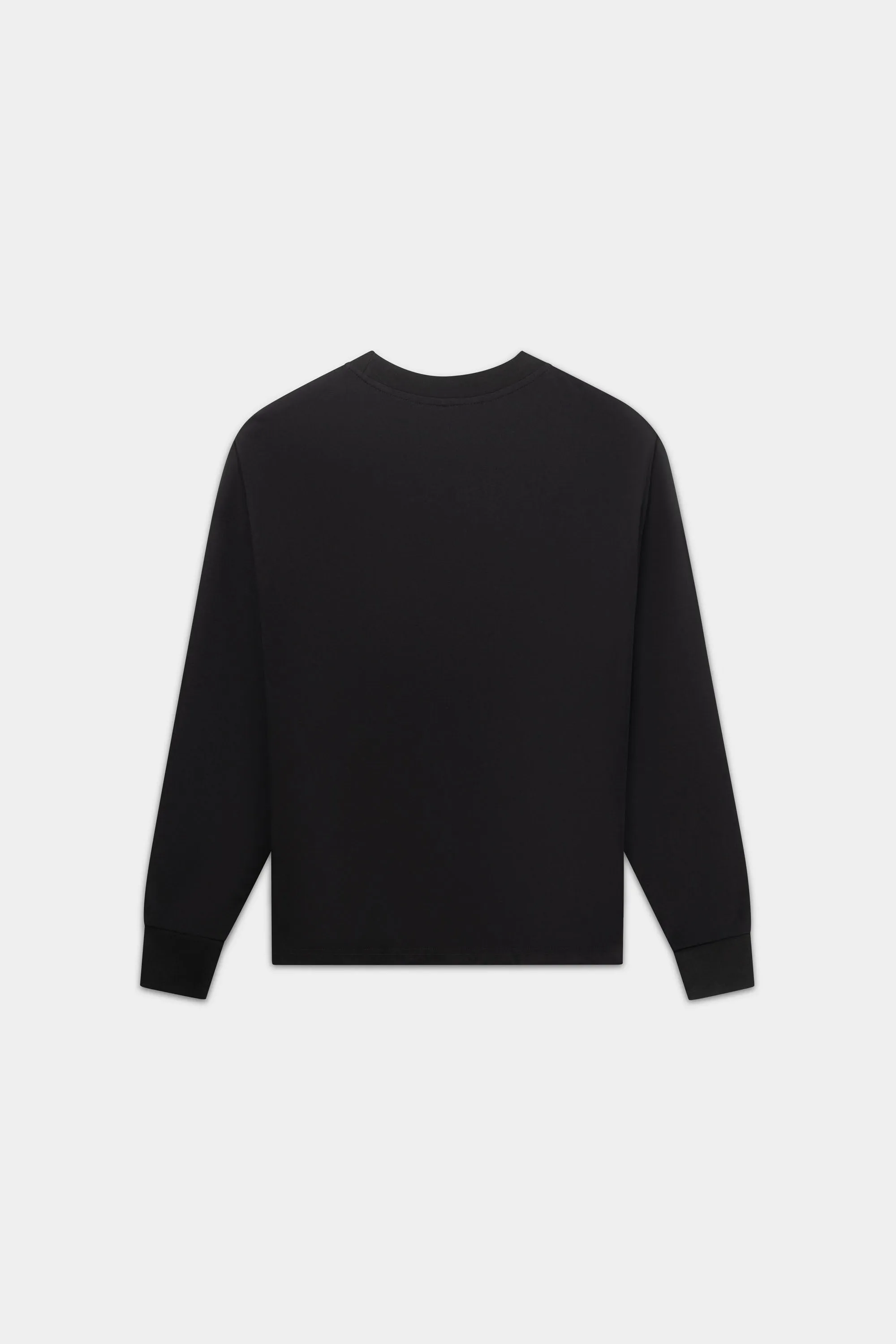 BALR. Goal Box Fit Long Sleeve T-Shirt Jet Black