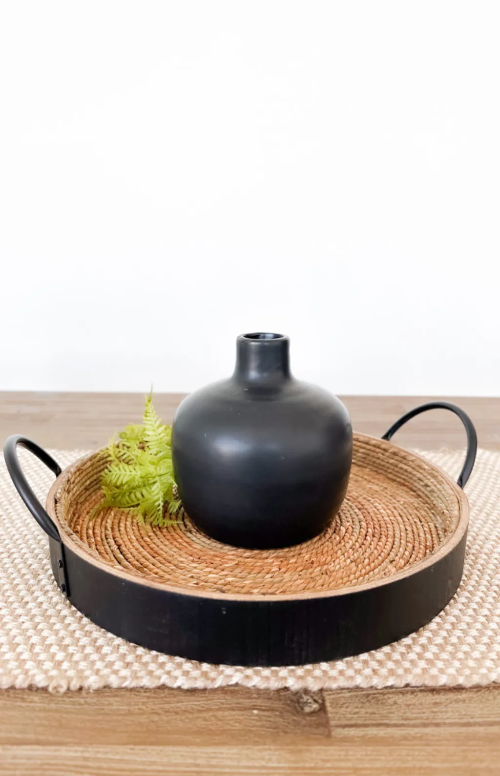 Black Matte Vase