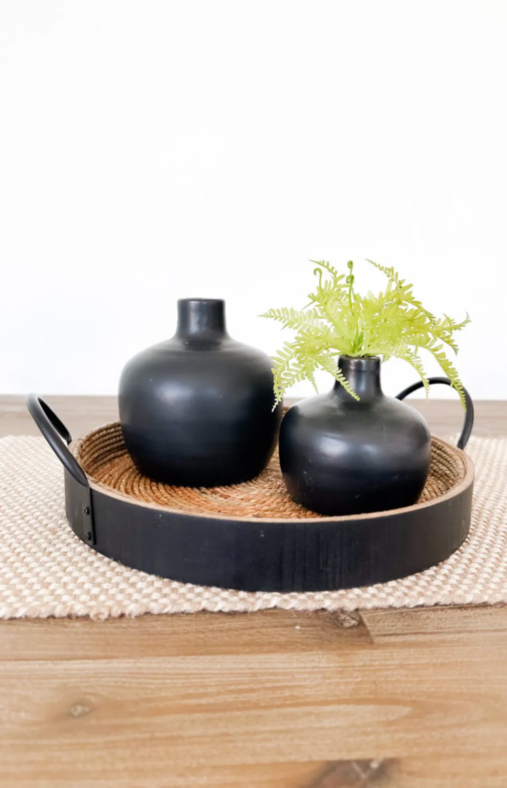 Black Matte Vase