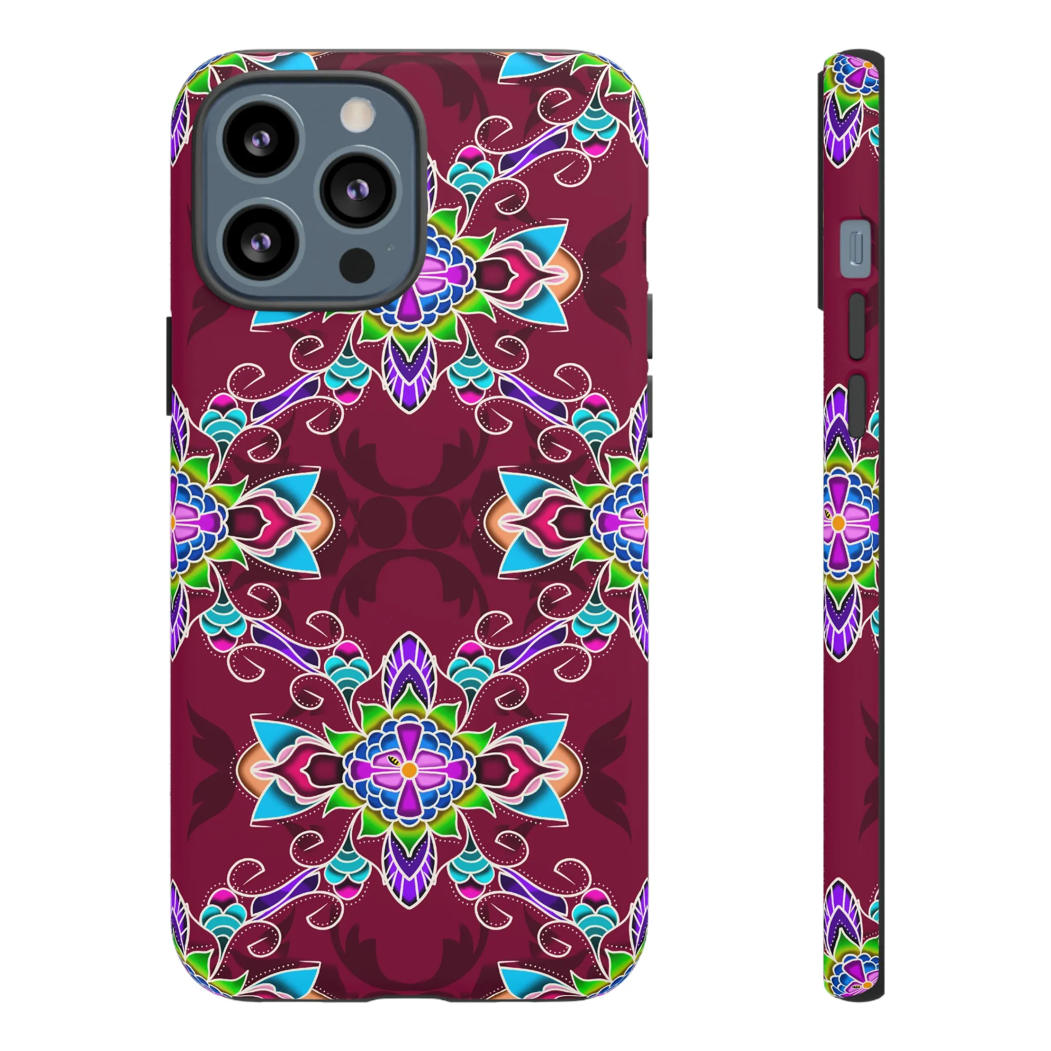 Blue Blossom Phone Cases