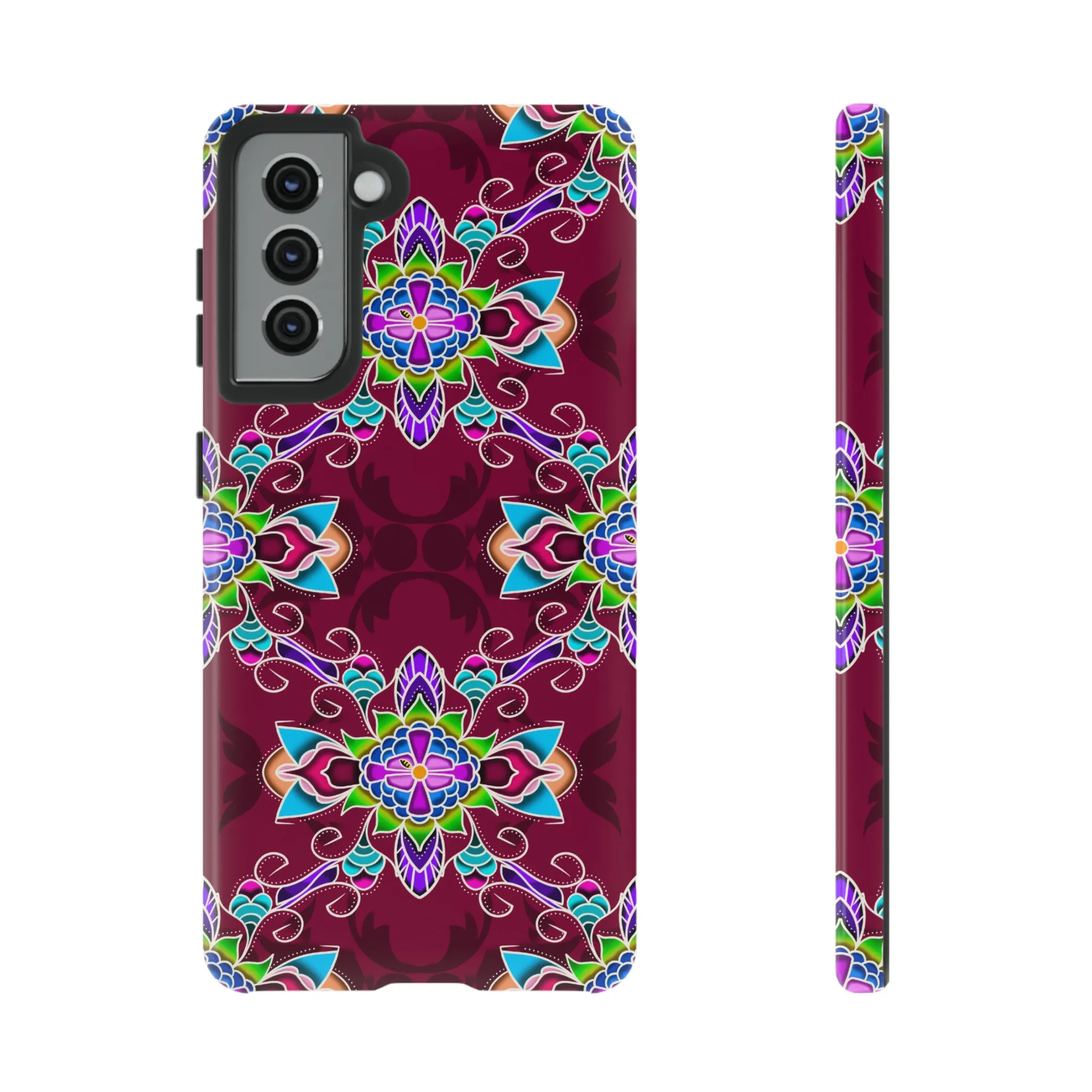 Blue Blossom Phone Cases