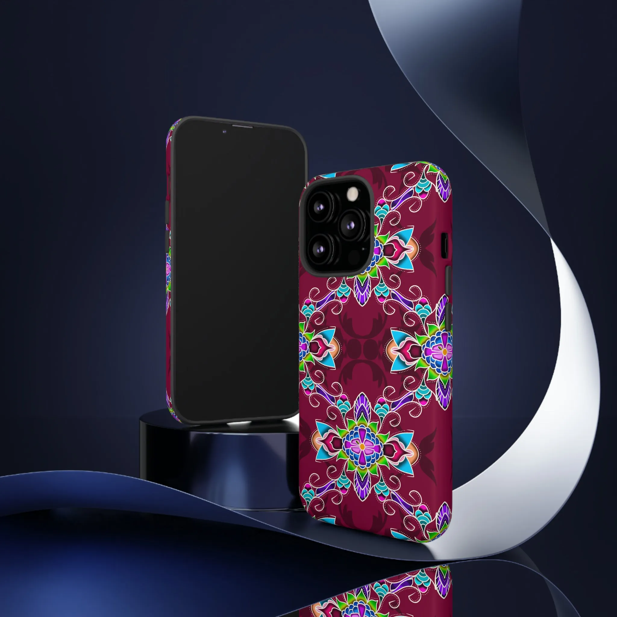 Blue Blossom Phone Cases