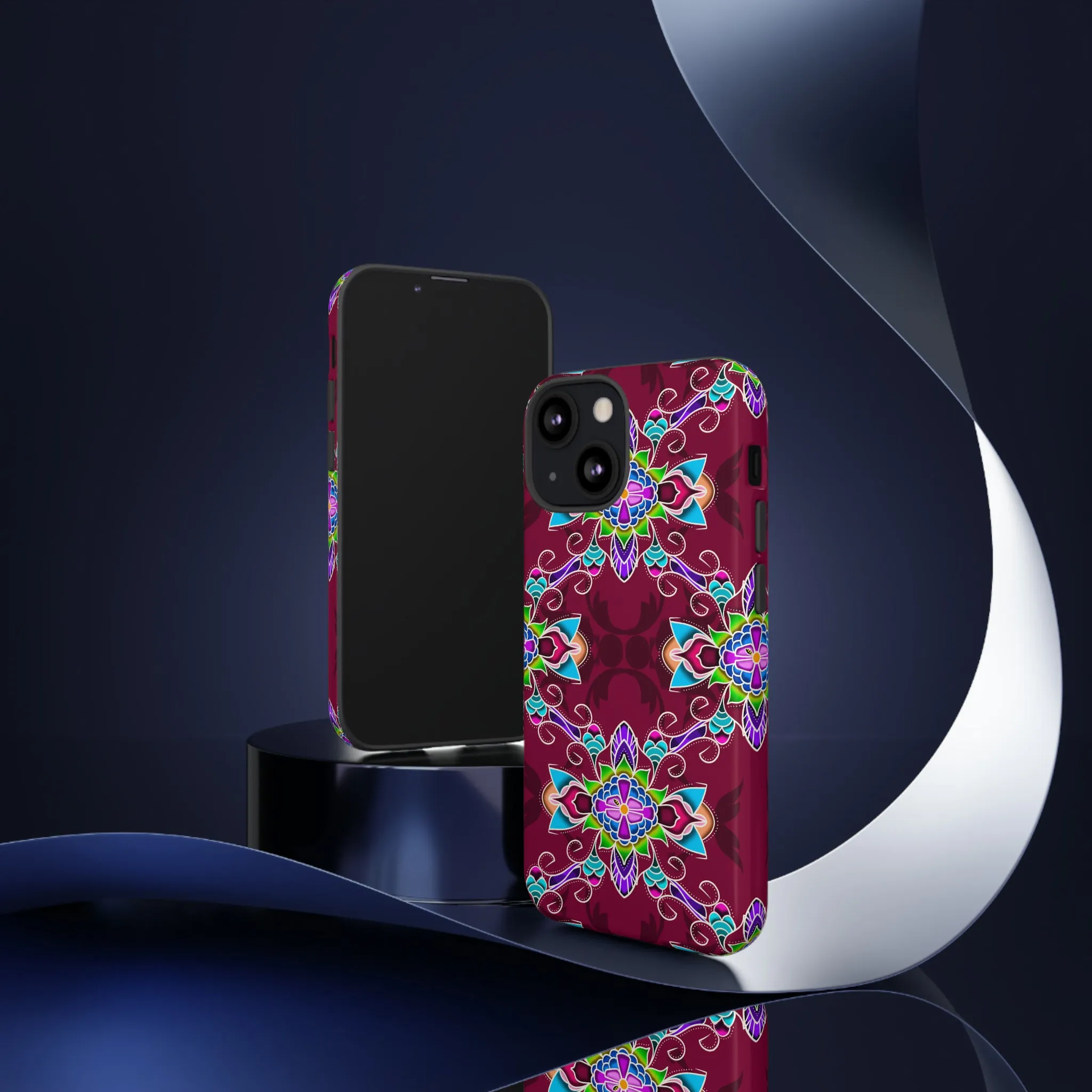 Blue Blossom Phone Cases