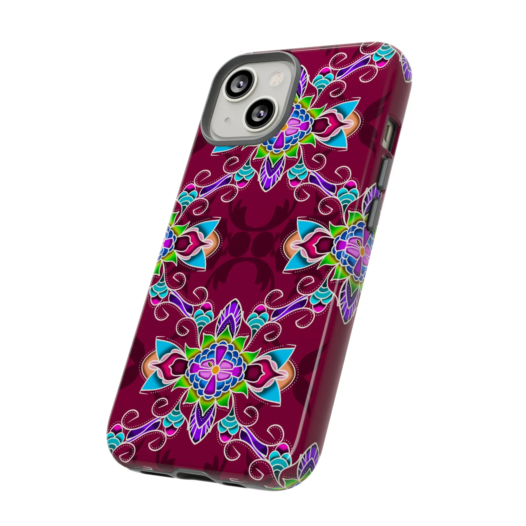 Blue Blossom Phone Cases