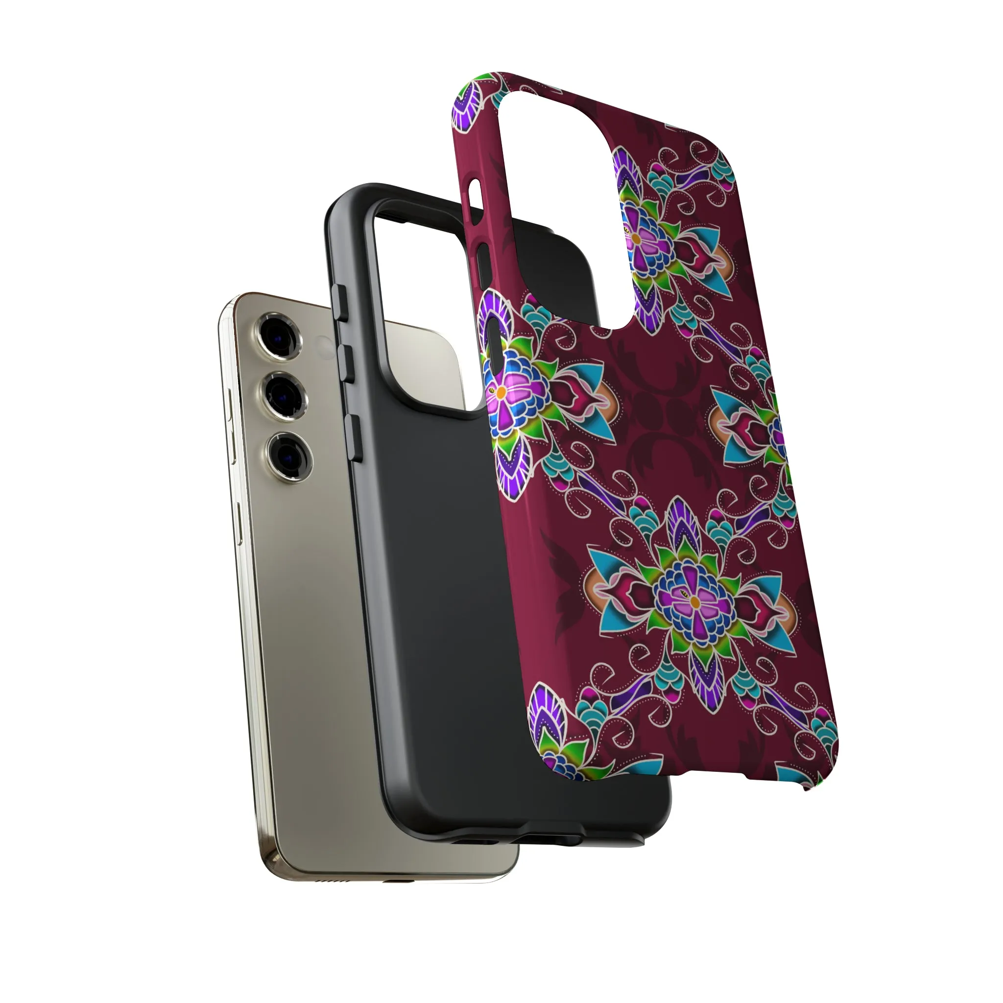 Blue Blossom Phone Cases