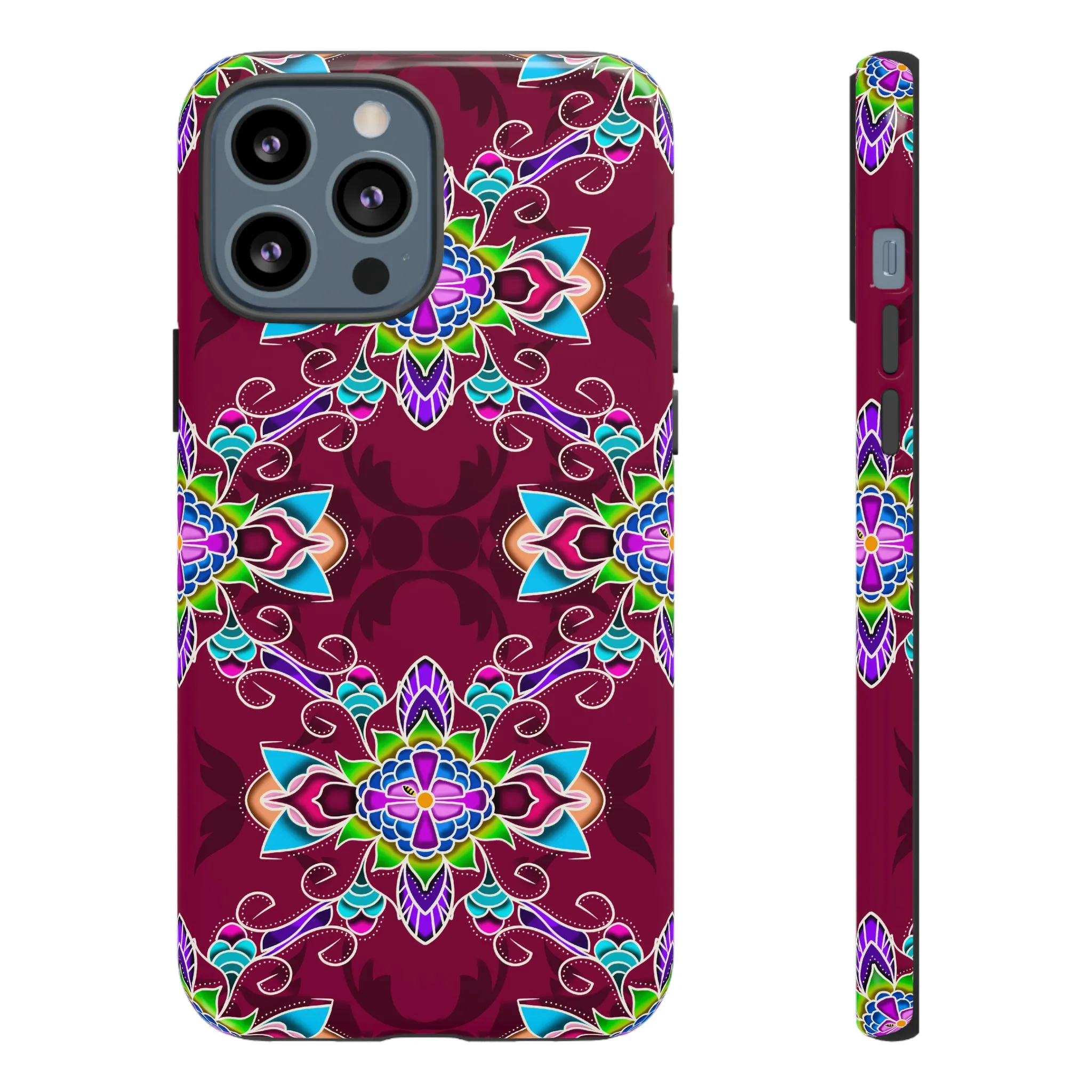 Blue Blossom Phone Cases