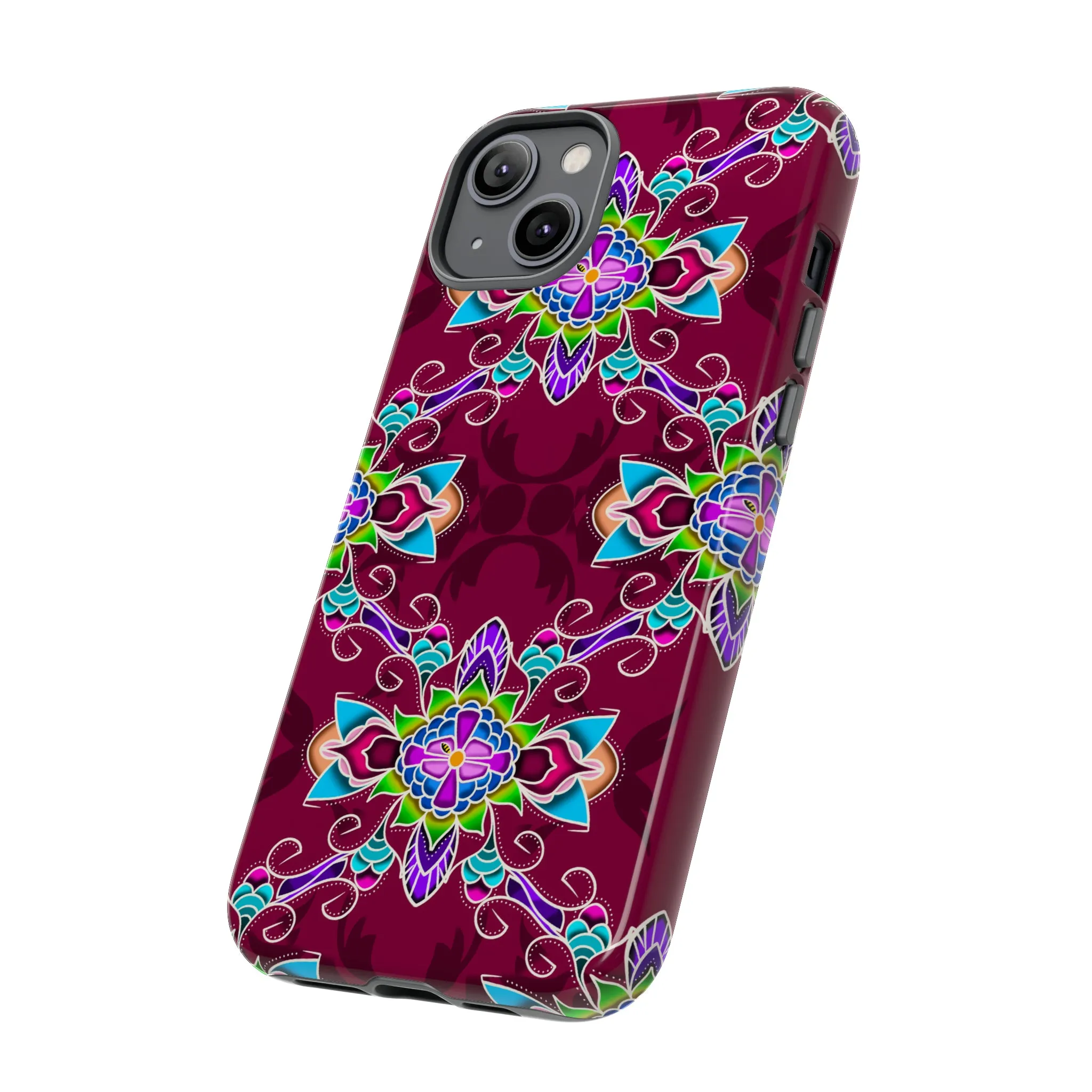 Blue Blossom Phone Cases