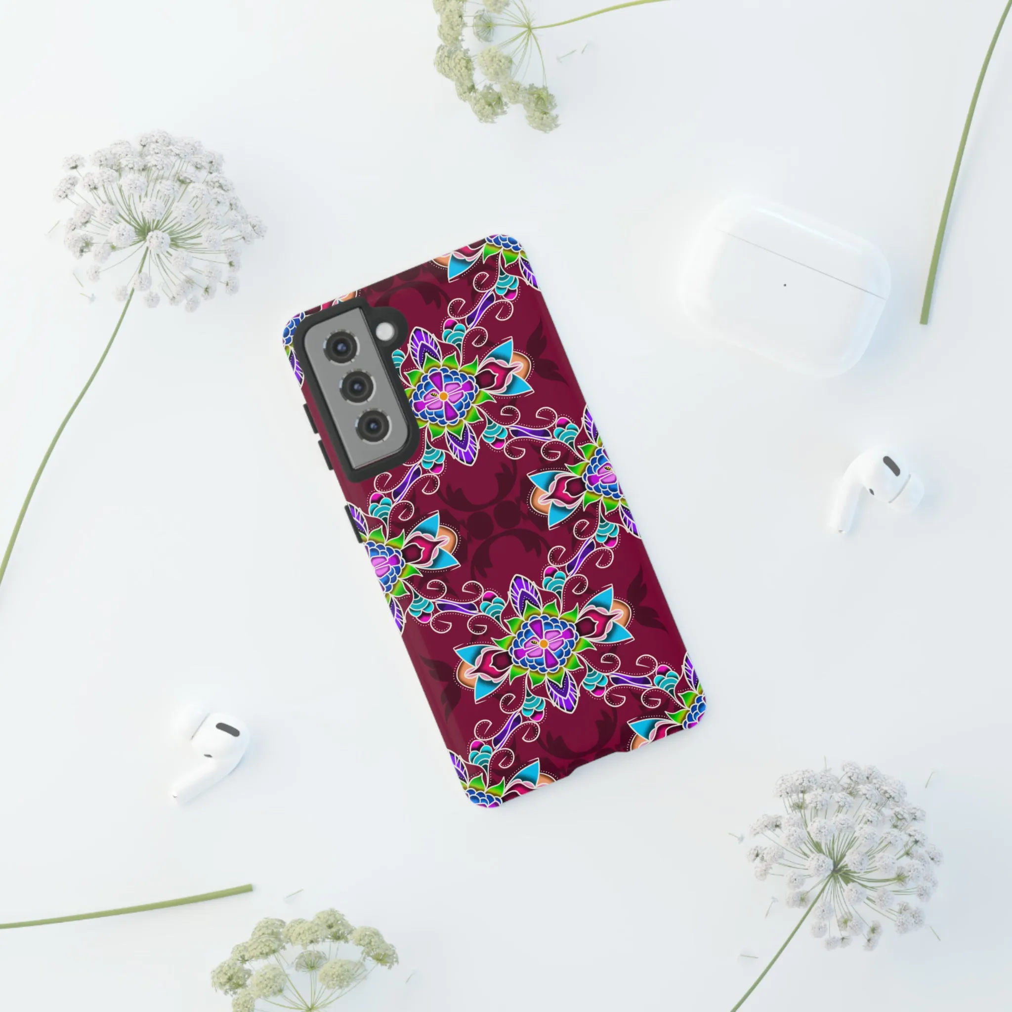 Blue Blossom Phone Cases