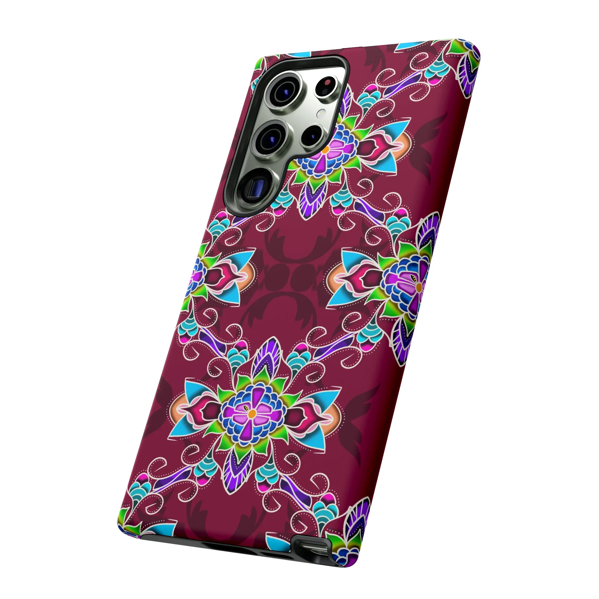 Blue Blossom Phone Cases