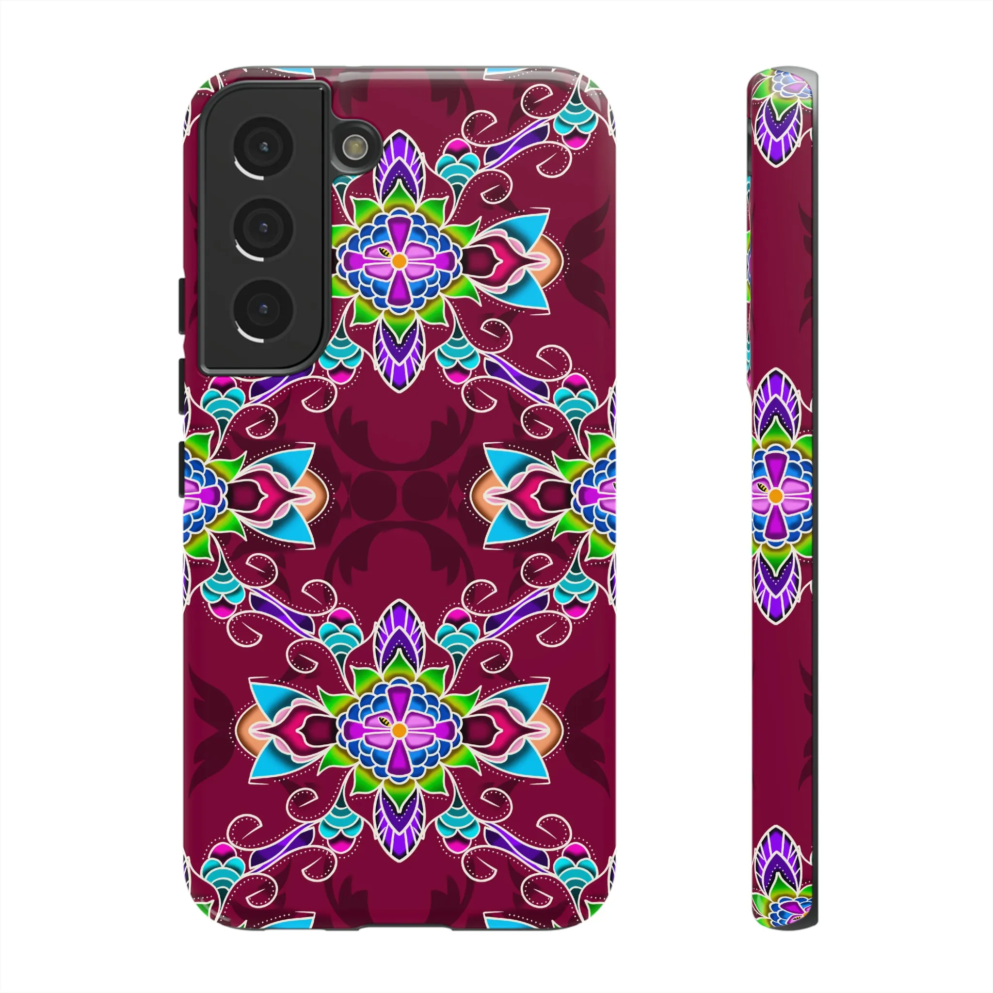 Blue Blossom Phone Cases