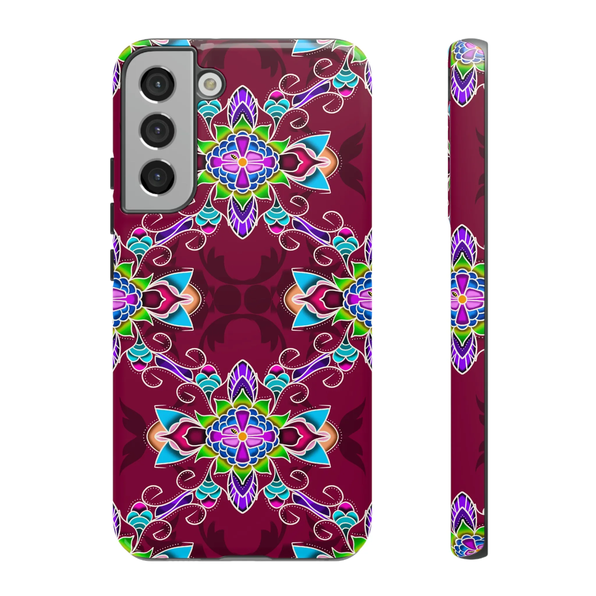 Blue Blossom Phone Cases