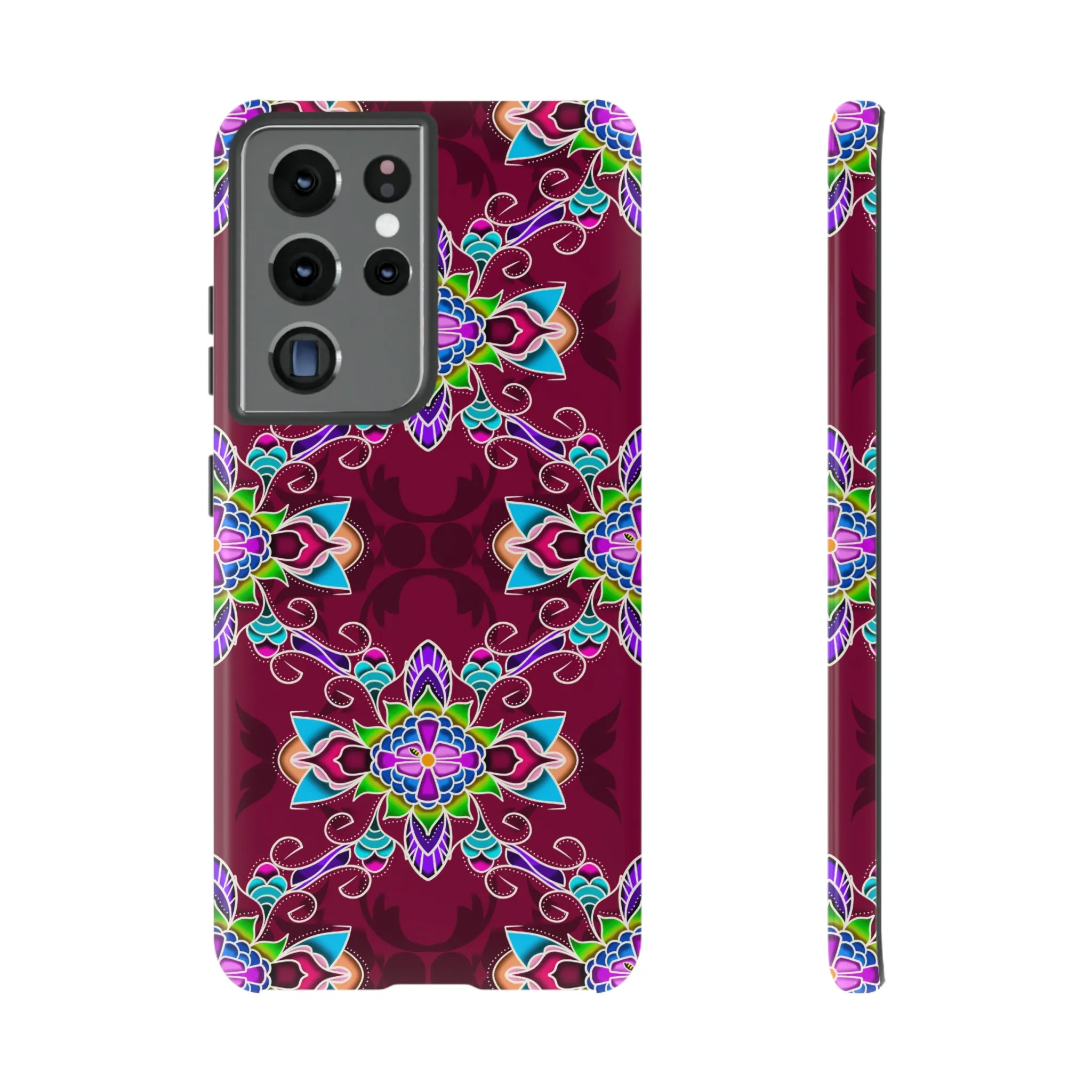 Blue Blossom Phone Cases