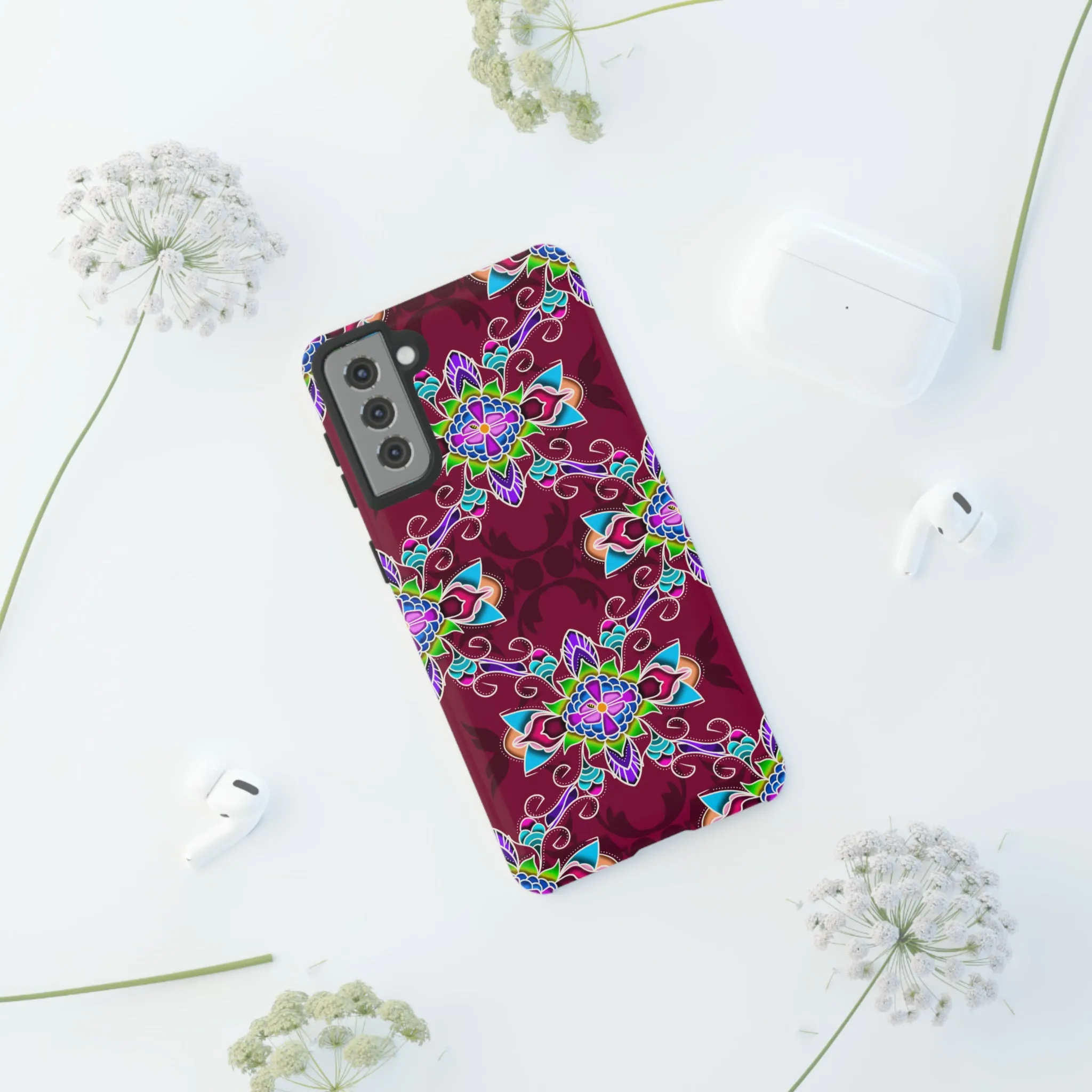 Blue Blossom Phone Cases