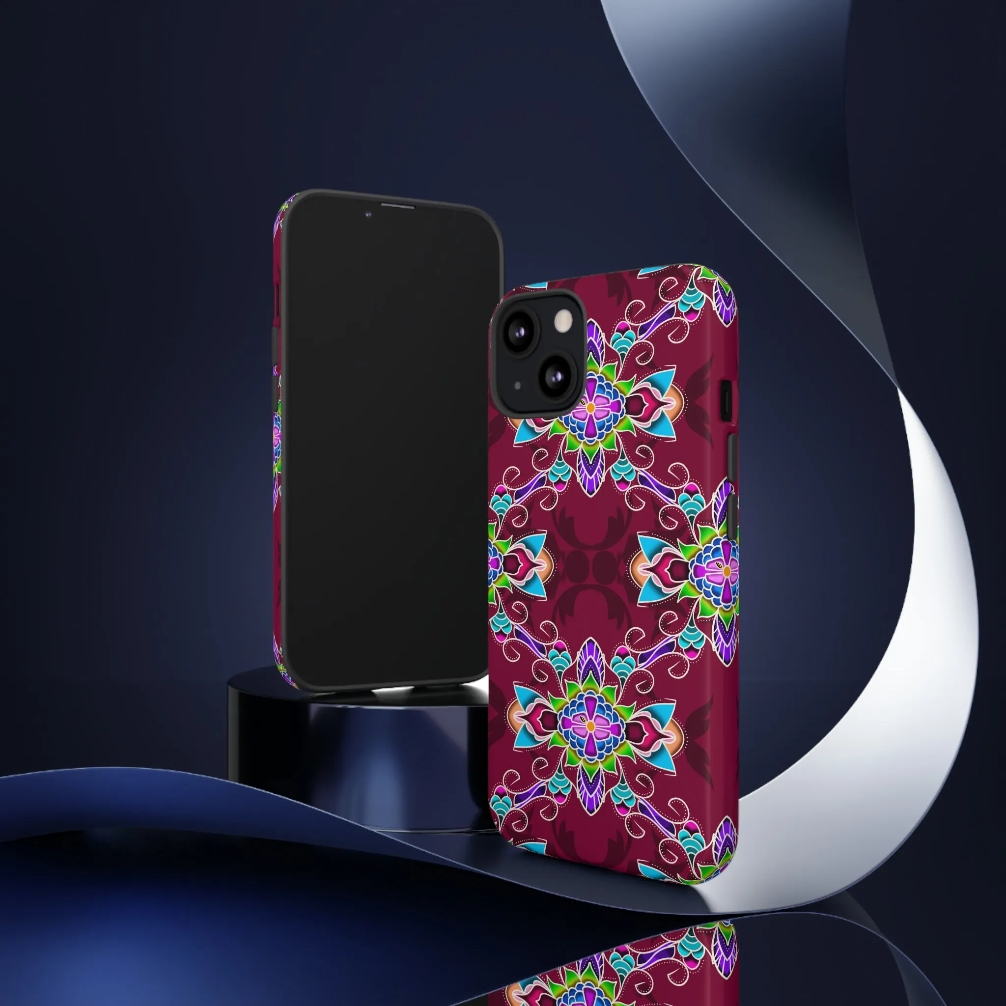 Blue Blossom Phone Cases