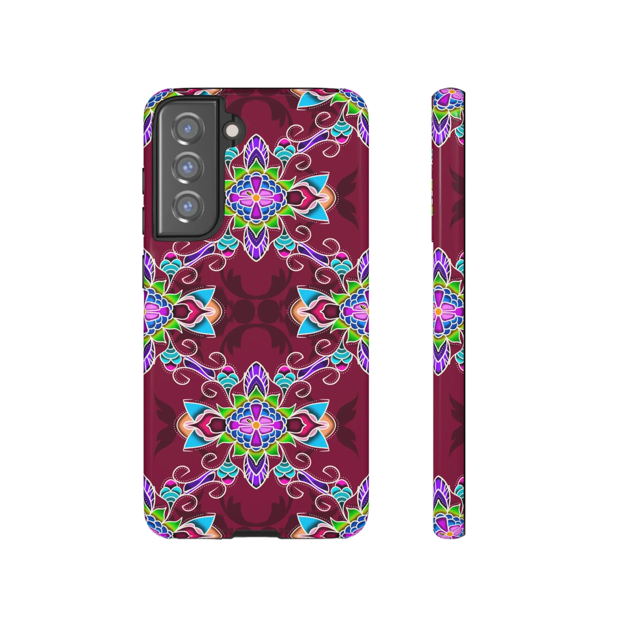 Blue Blossom Phone Cases