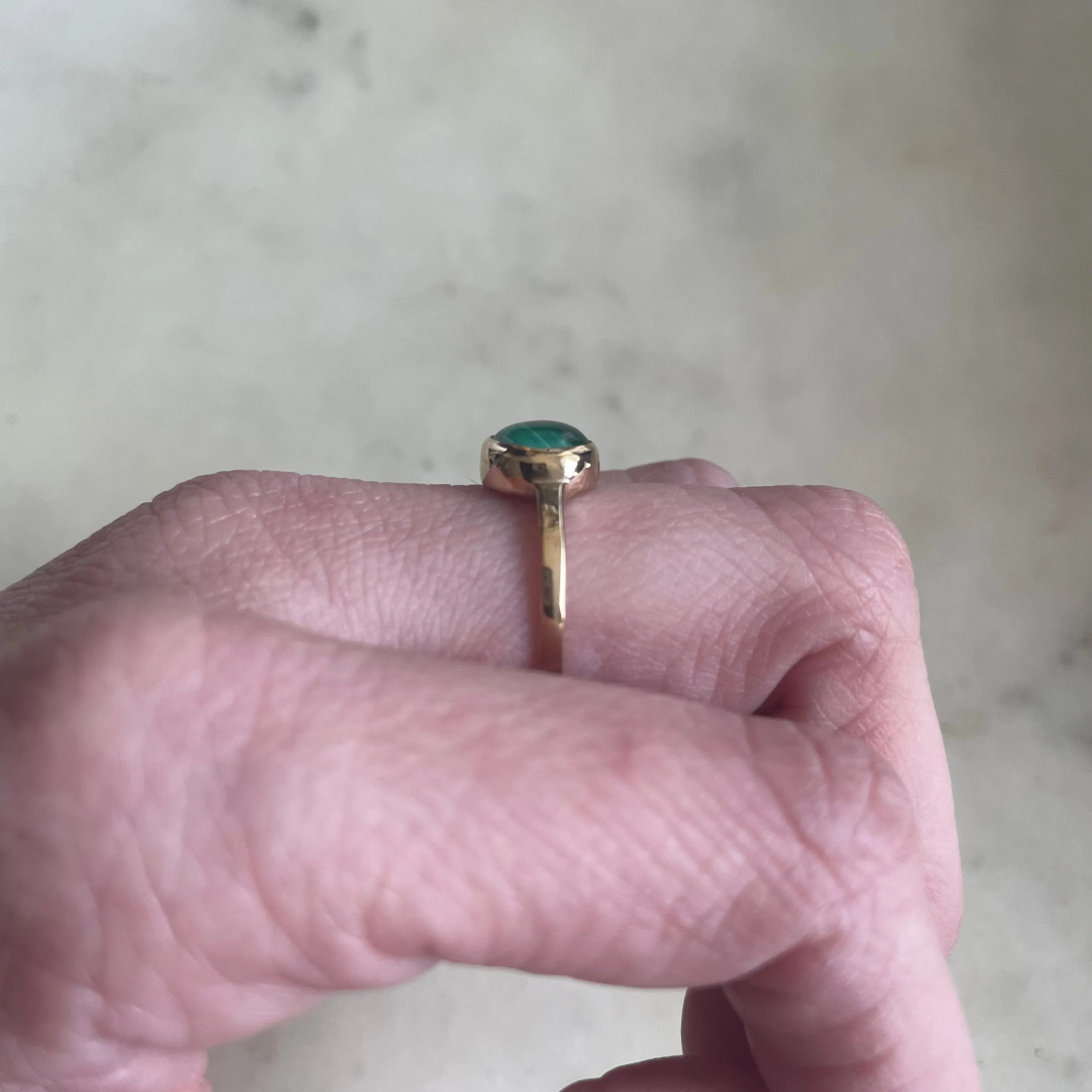 BONBON RING — MALACHITE