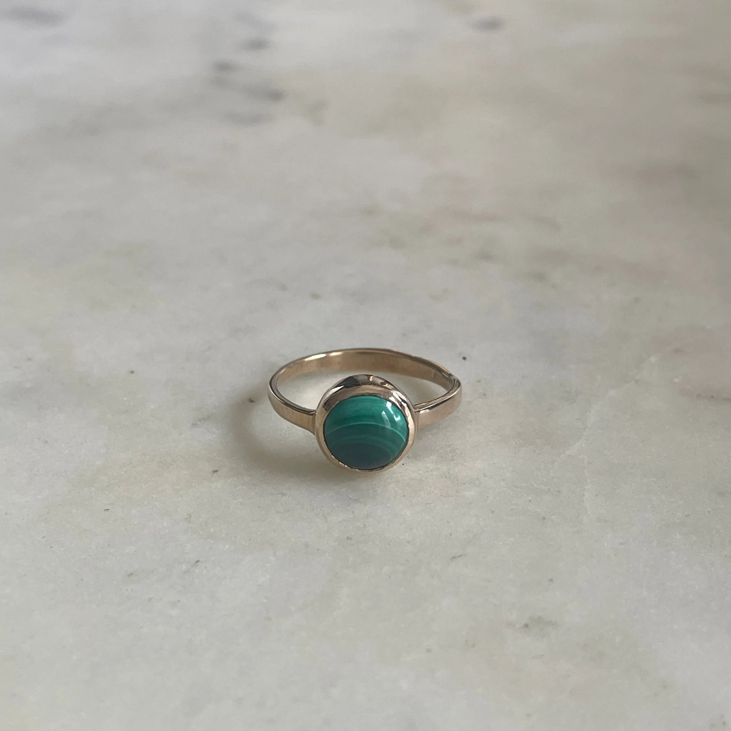 BONBON RING — MALACHITE