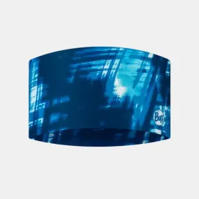 BUFF CoolNet UV  Wide Headband Attel Blue