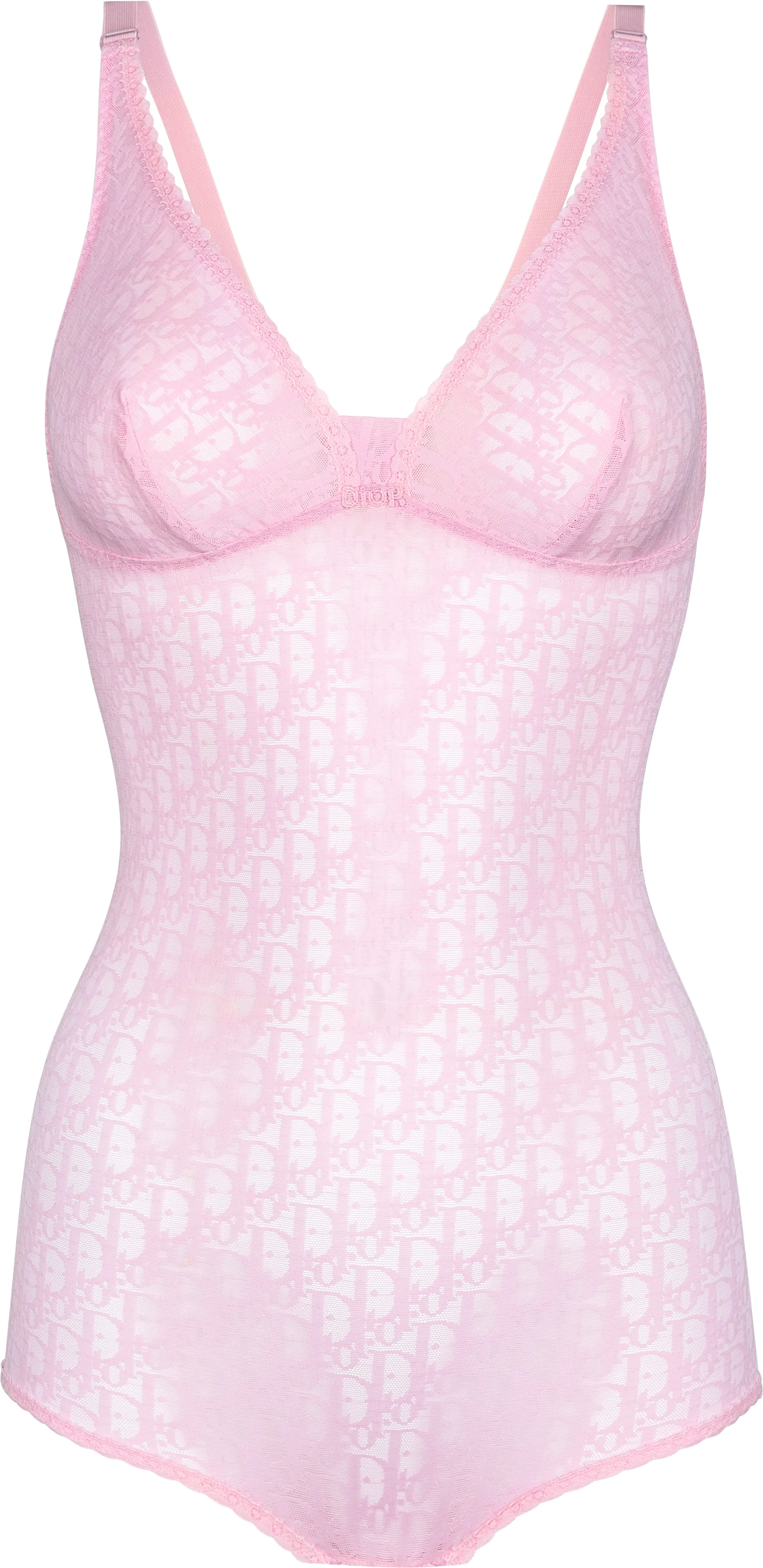 Christian Dior Pink Diorissimo Sheer One-Piece