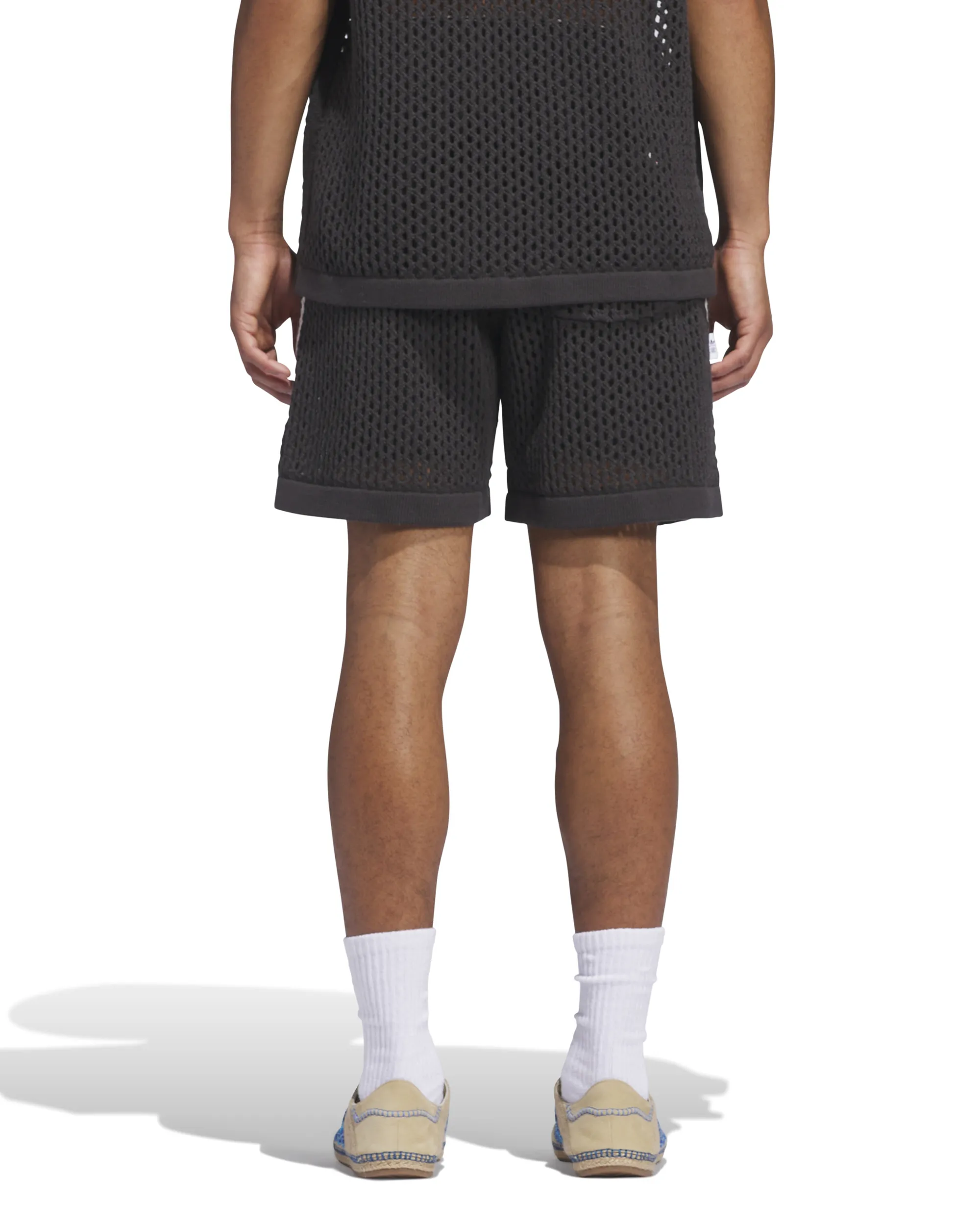 Clot Crochet Shorts - Carbon