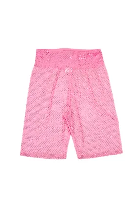 For Love & Lemons - Pink Diamonte Shorts