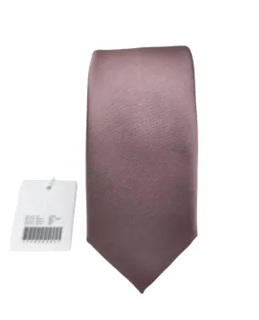 Giovanni Testi Mauve Slim Tie with Hanky 3000-KKK