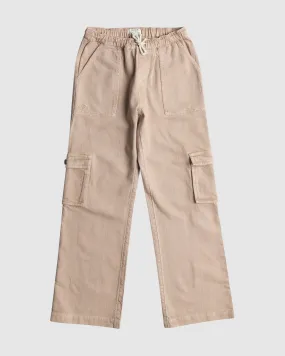 Girls 4-16 Precious Cargo Cargo High Waist Trousers