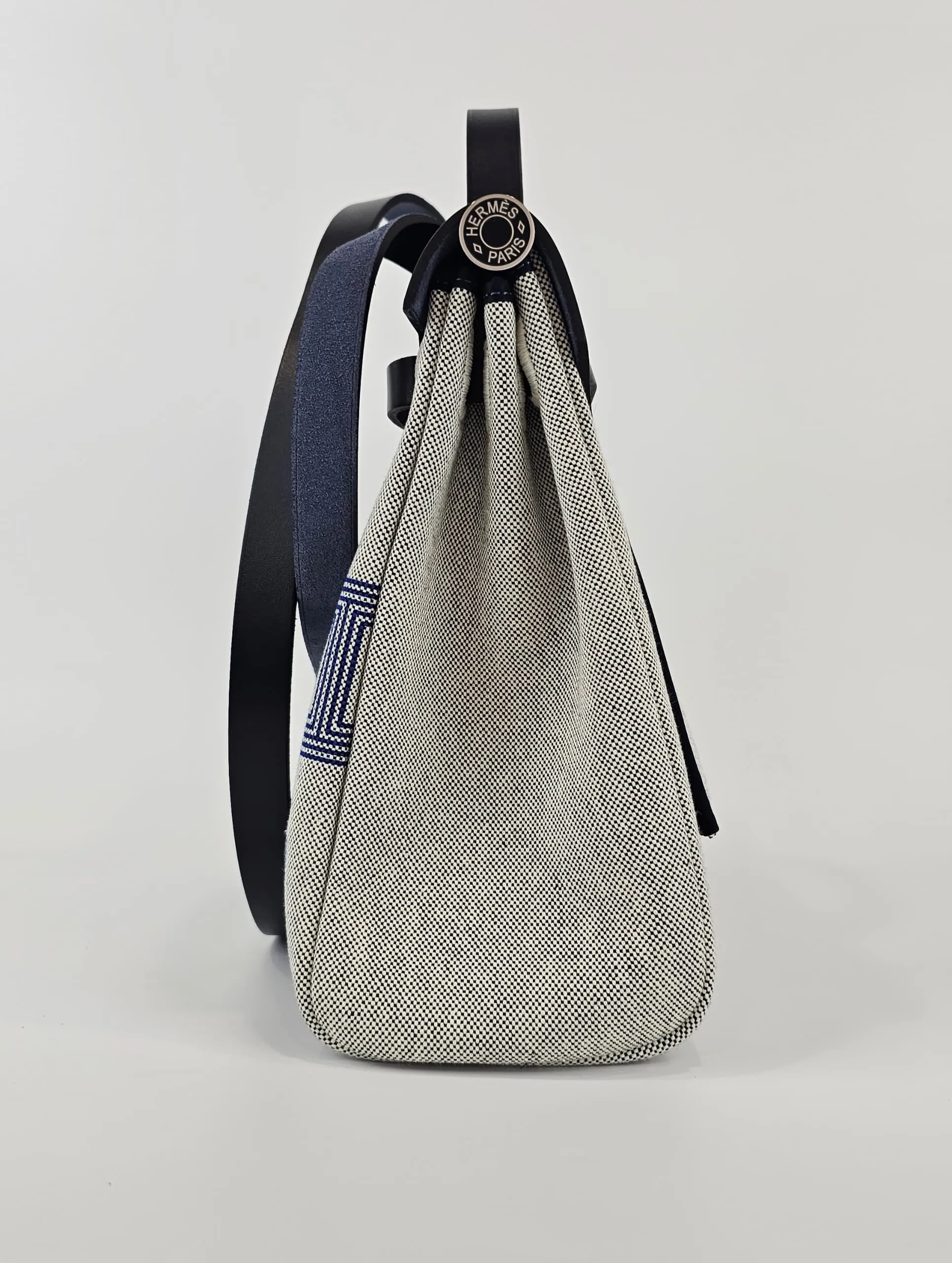 Herbag Zip Retourne 31 Toile H Plume CC Circuit 24 Vache Hunter in Bleu Royal/Ecru Noir/Bleu Indigo