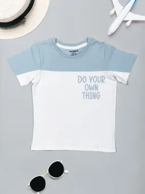 Kids Do Your Own Thing Half Sleeves Kids T-Shirt