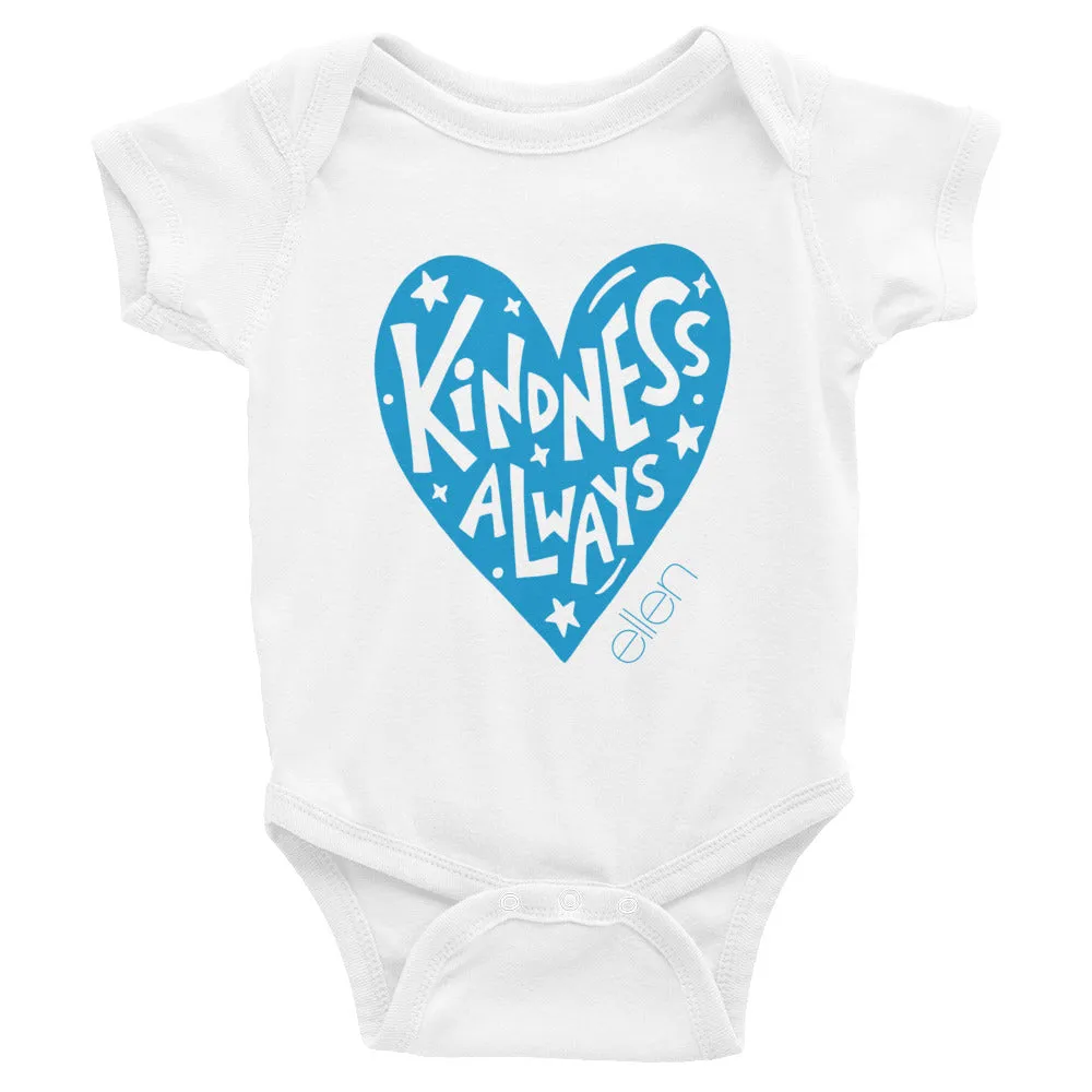 Kindness Always Blue Onesie