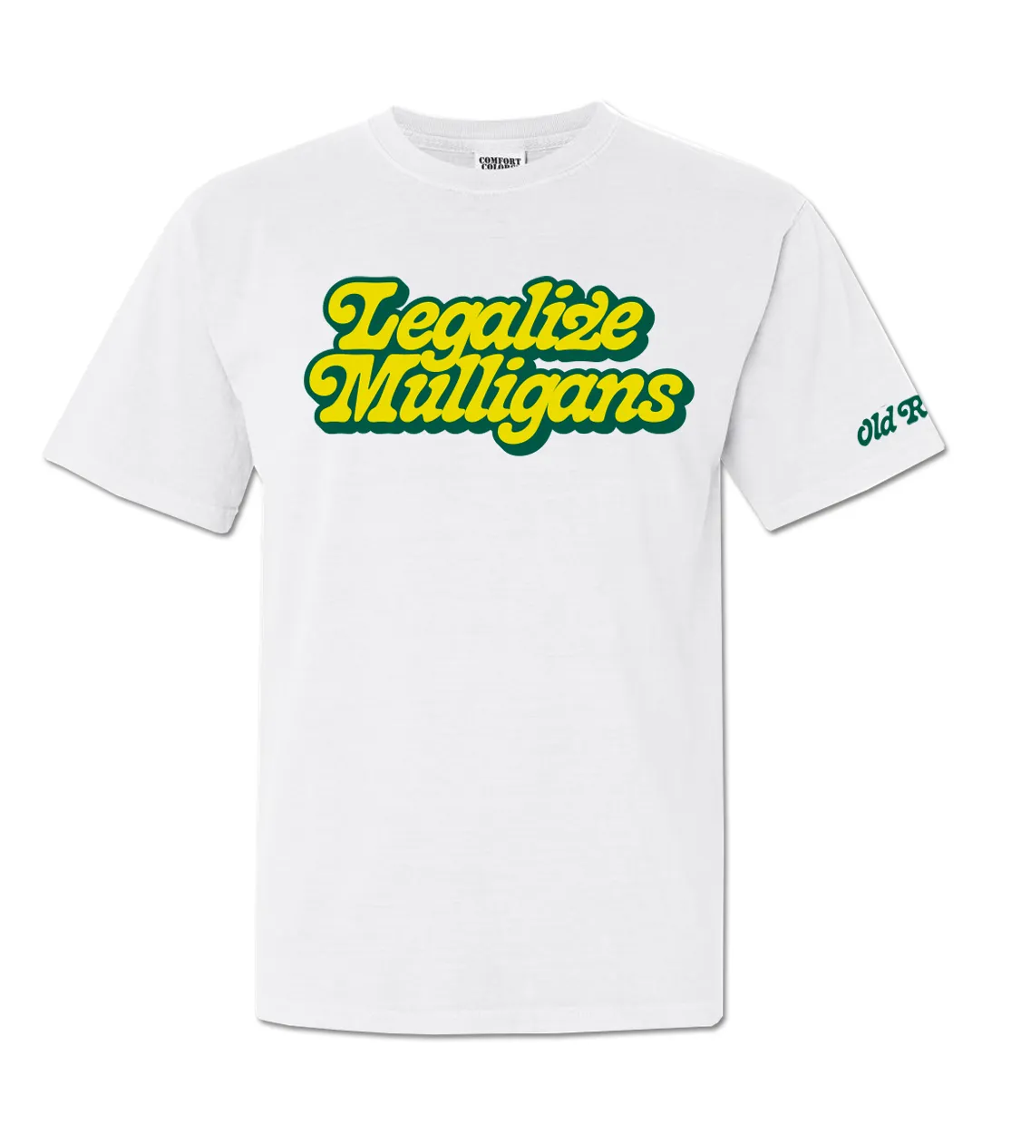 Legalize Mulligans Script Tee