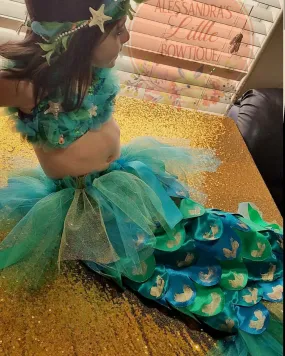 Mermaid Princess Deluxe Outfit