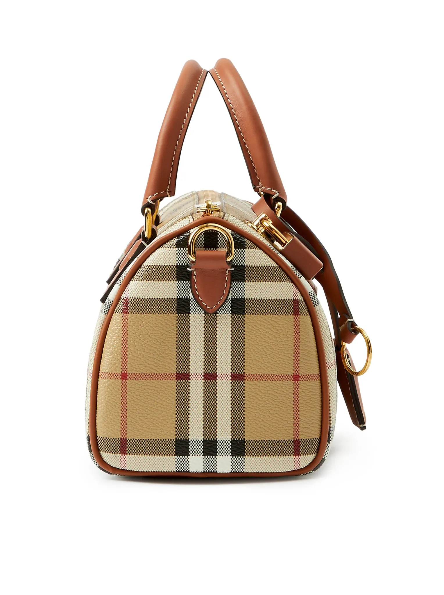 Mini Check bowling bag