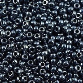 Miyuki Boncuk, MiyukiRoundBeads 6/0-0451 Gunmetal