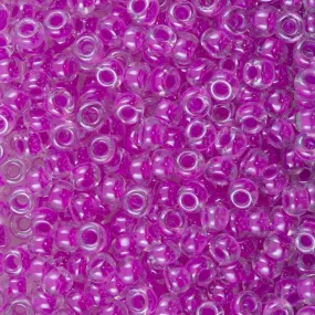 Miyuki Boncuk, MiyukiRoundBeads 6/0- 4303 Luminous Plum Crazy