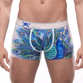 Peacock Trunk White