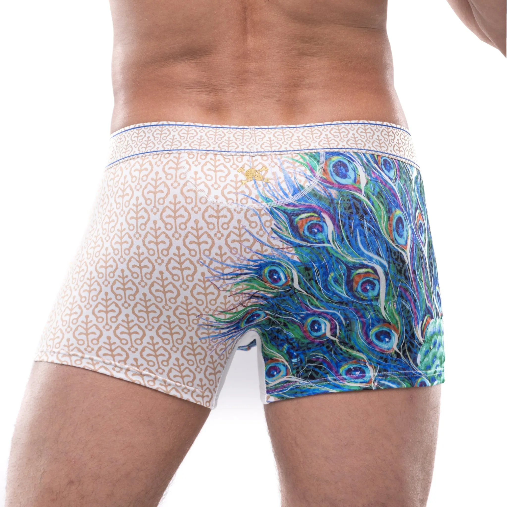 Peacock Trunk White