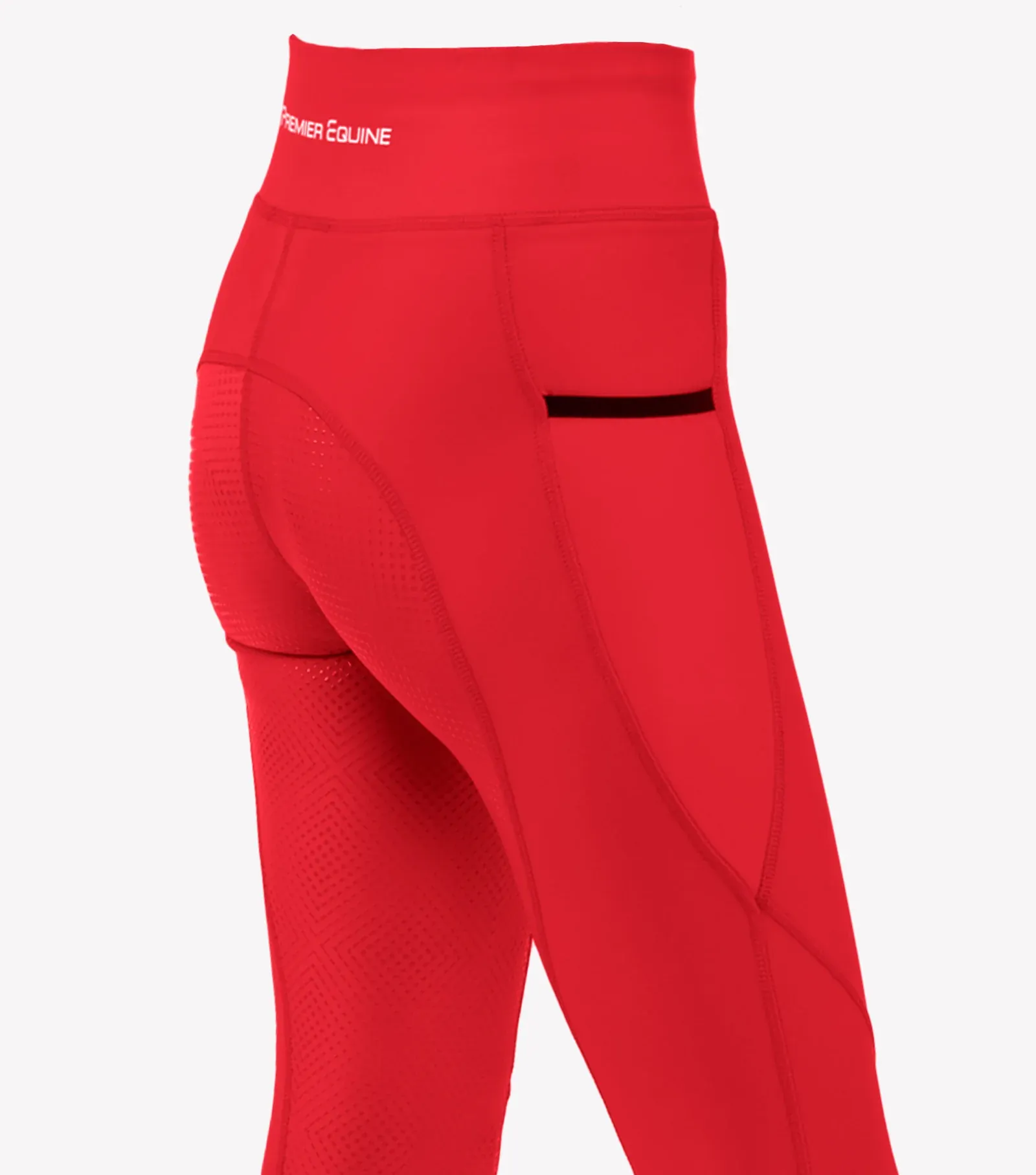 PEI Alexa Ladies Riding Tights (Red)