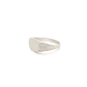 Petite Signet Ring in Silver