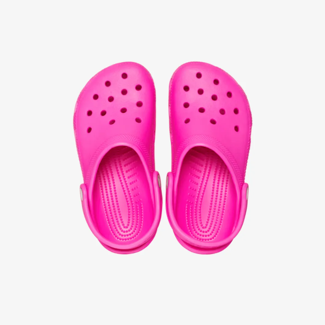 preschool crocs classic clog (pink crush)