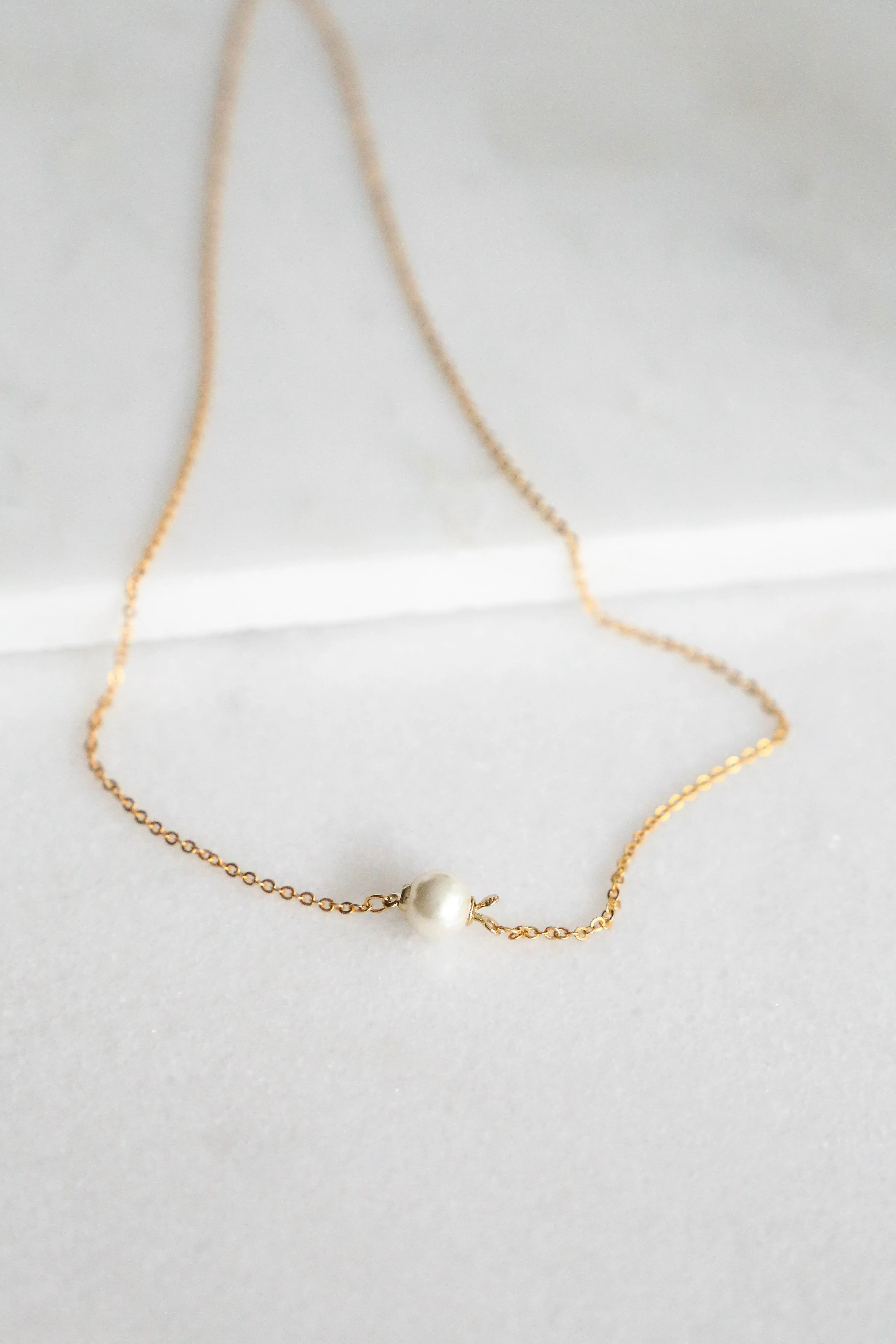 Single (Vintage) Pearl Necklace