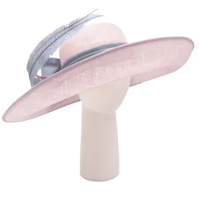 Sloop Hat - Pink and Grey