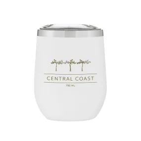 Stemless Stainless Steel Powder Coated Wine Cup Central Coast Vines