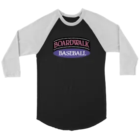 The Boardwalk and Baseball "Walk Off" Men's Raglan Shirt